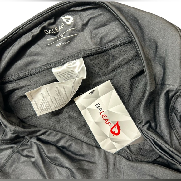 BALEAF womens black athletic skirt w boy shorts underneath size Medium NWT - Picture 4 of 6